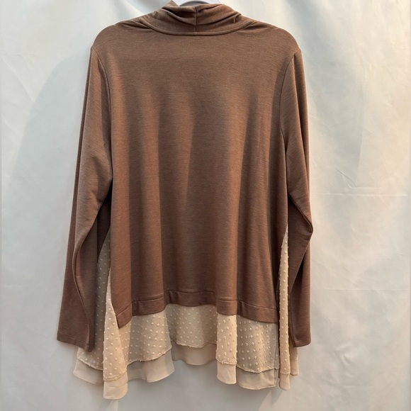 LOGO Lounge Open Front Cardigan L - Picture 5 of 6